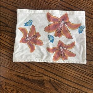 Edikted White Floral Tube Top